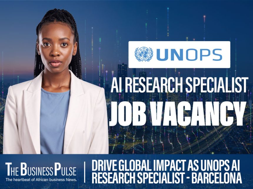 Drive Global Impact as UNOPS AI Research Specialist