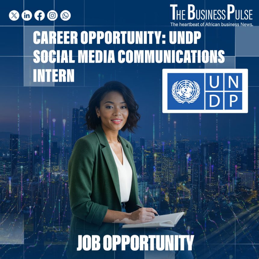 Career Opportunity: UNDP Social Media Communications Intern