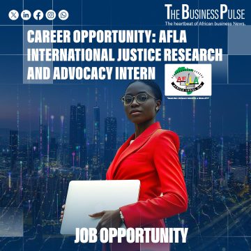 Career Opportunity: AFLA International Justice Research and Advocacy Intern