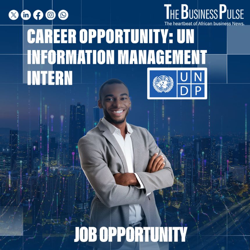 Career Opportunity: UN Information Management Intern