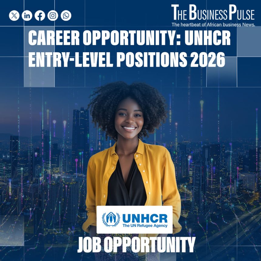 Career Opportunity: UNHCR Entry-Level Positions 2026
