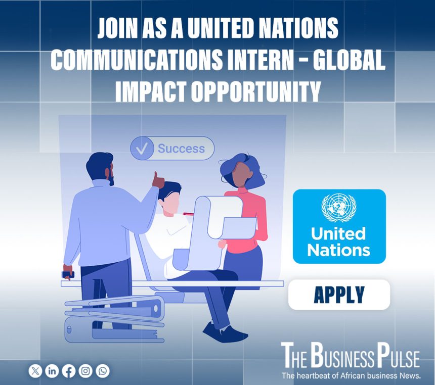 Join as a United Nations Communications Intern – Global Impact Opportunity