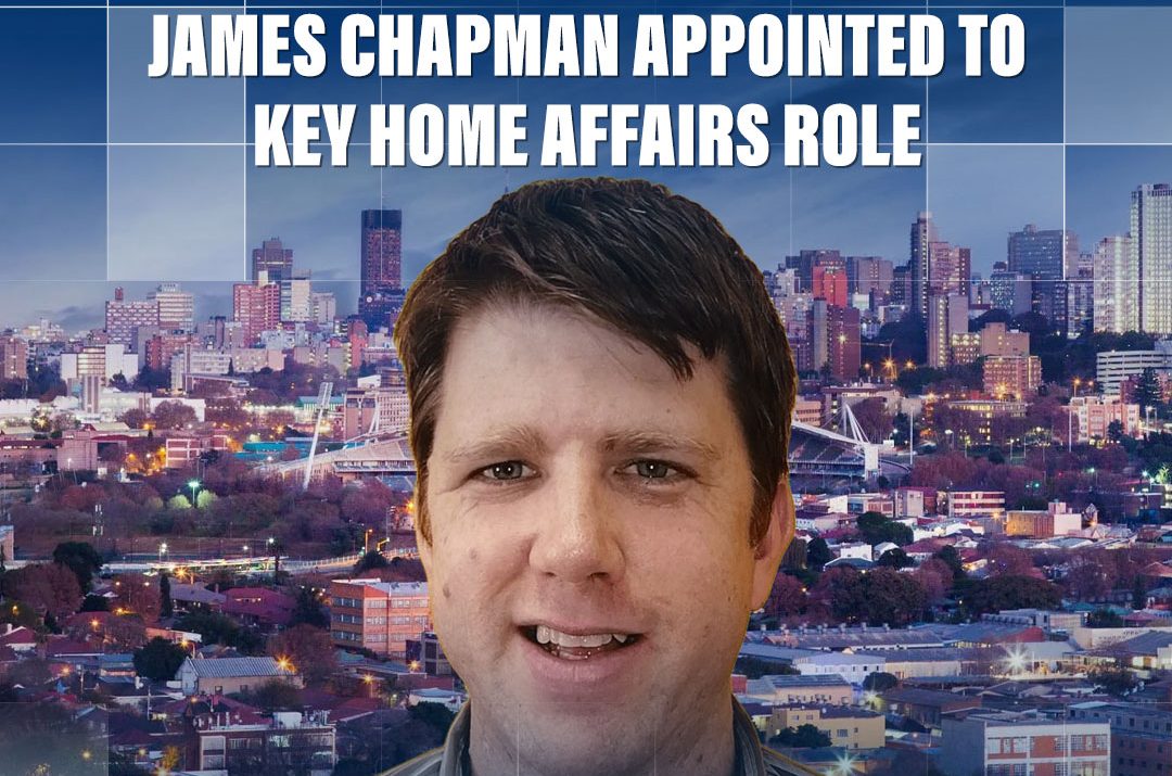 Zimbabwean Legal Specialist James Chapman Appointed to Key Home Affairs Role