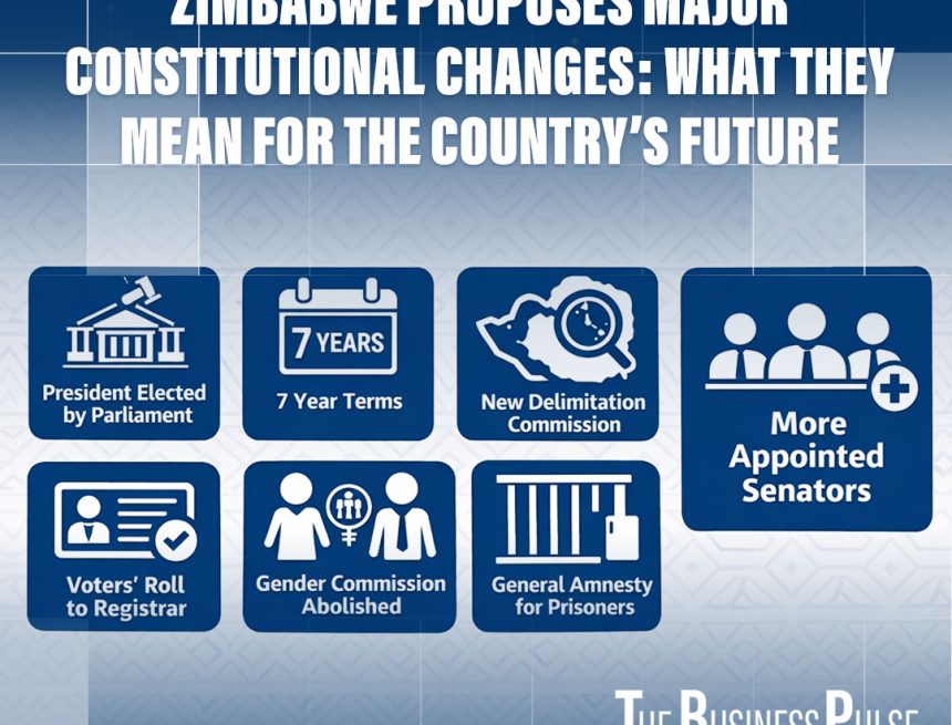 Zimbabwe Proposes Major Constitutional Changes: What They Mean for the Country’s Future