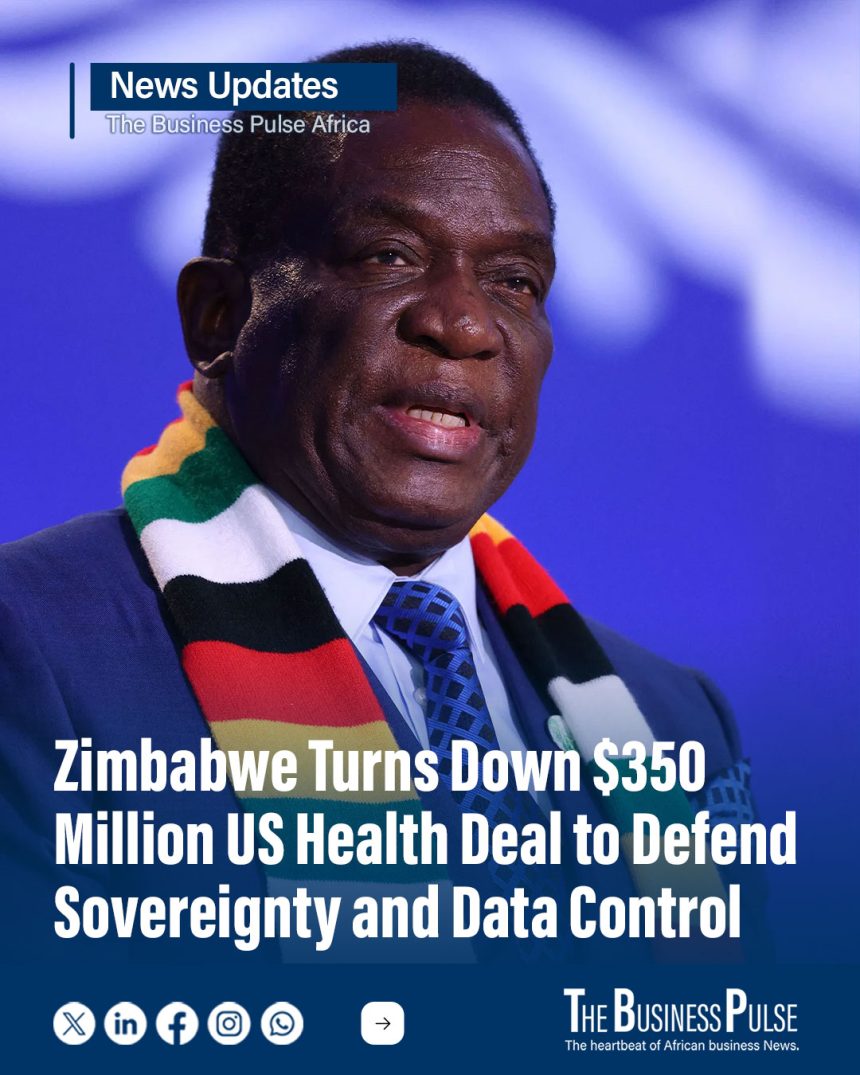 Zimbabwe rejected $350m US Health Deal to Defend Sovereignty and Data Control