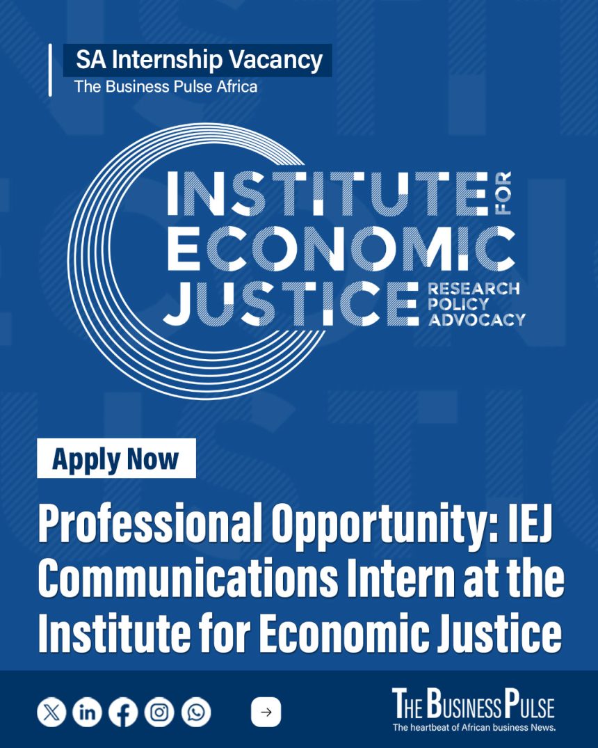 Professional Opportunity: IEJ Communications Intern at the Institute for Economic Justice