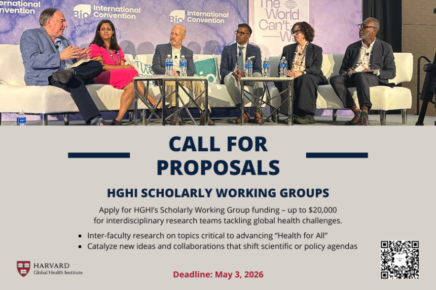 Harvard Opens Submissions for Scholarly Working Groups Harvard Proposals