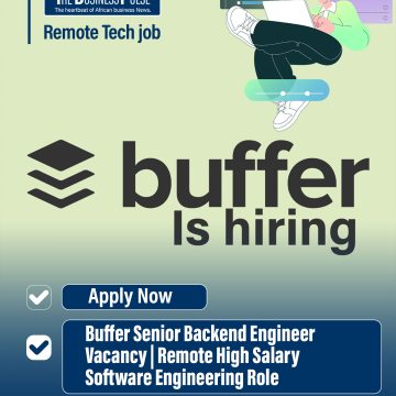 Buffer Senior Backend Engineer Vacancy | Remote High Salary Software Engineering Role