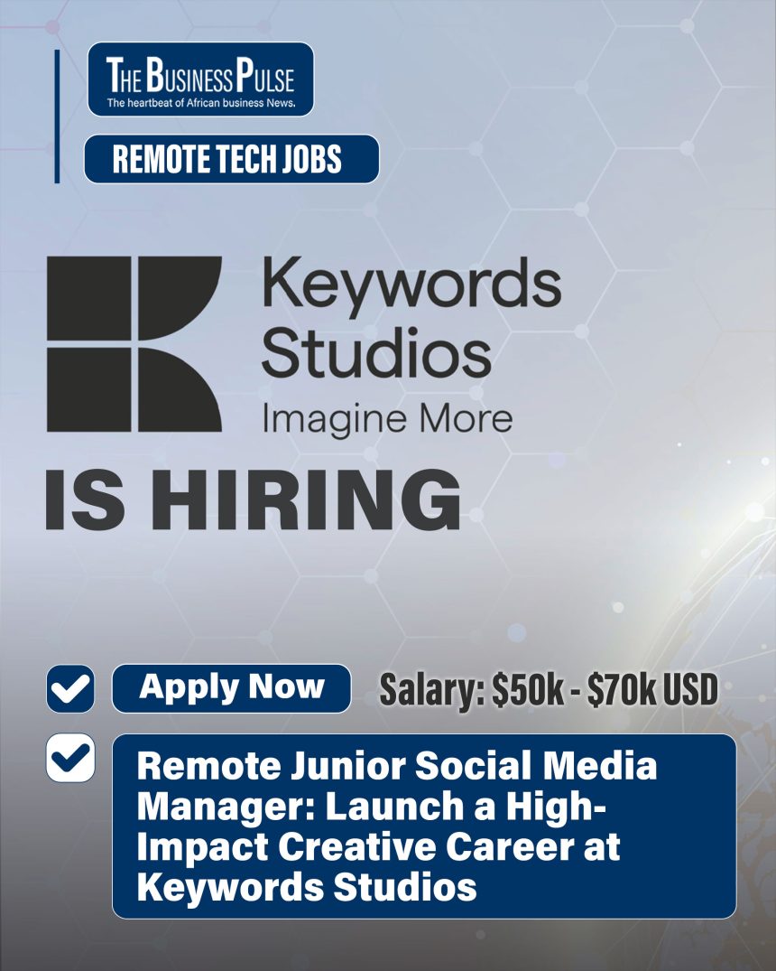 Remote Junior Social Media Manager: Launch a High-Impact Creative Career at Keywords Studios Remote Junior Social Media Manager: Launch a High-Impact Creative Career at Keywords Studios