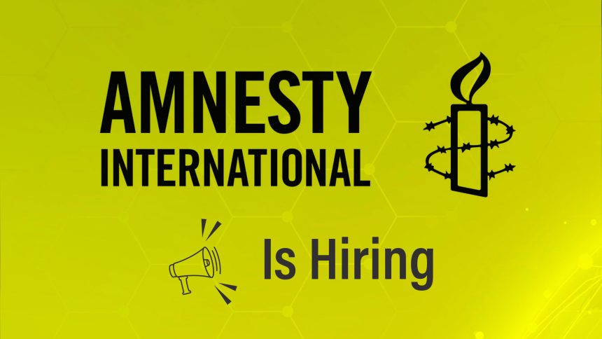 Amnesty International Seeks Website Engineer Consultant Remote to Secure Global Digital Platforms