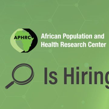 Apply for the 2026 APHRC internship in Nairobi. Join Africa's leading research center