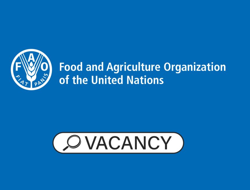 FAO Project Coordinator: HARMONIZE Pandemic Fund Project 2026