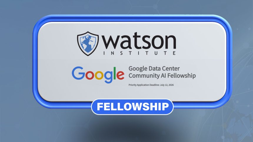 Google Data Center Community AI Fellowship: Fully Funded 2026 Applications Open!