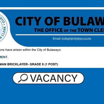 New City of Bulawayo Vacancies in the Works Department
