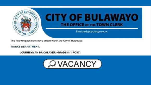 New City of Bulawayo Vacancies in the Works Department