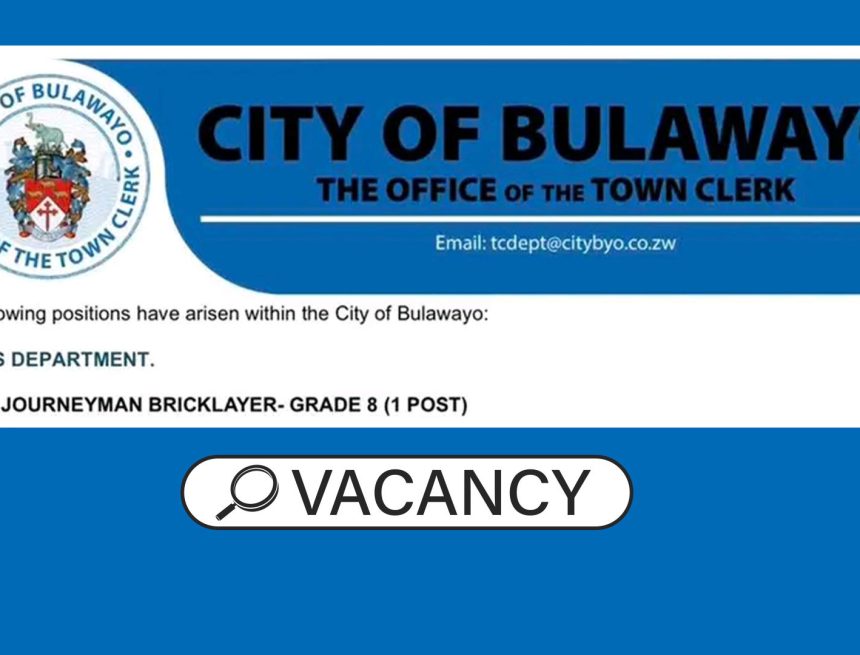 New City of Bulawayo Vacancies in the Works Department