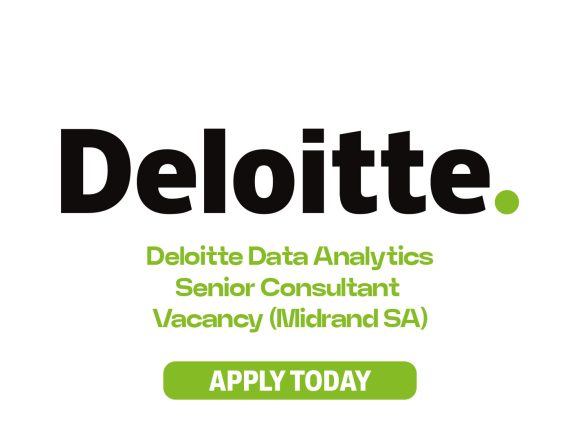Strategic Insights: Deloitte Data Analytics Senior Consultant Vacancy (Midrand)