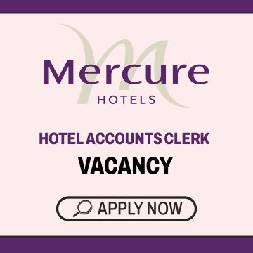 Hotel Accounts Clerk Vacancy in Johannesburg