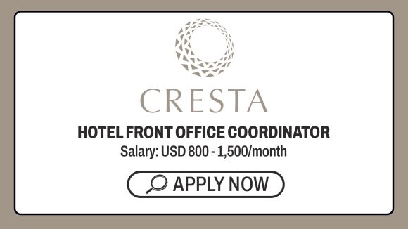 Guest Relations Careers: Cresta Hotels Front Office Coordinator Vacancy