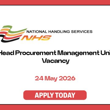 Strategic Leadership: NHS Zimbabwe Vacancies for Head of Procurement Management Unit