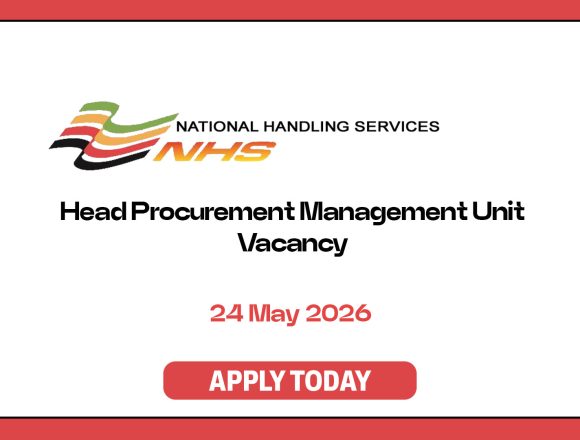 Strategic Leadership: NHS Zimbabwe Vacancies for Head of Procurement Management Unit