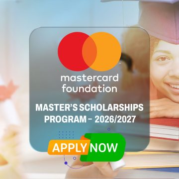 Inclusive Excellence: Mastercard Foundation Scholars Program at Makerere University (2026/2027)