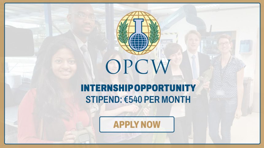 International Science Diplomacy: The OPCW Internship Programme 2026