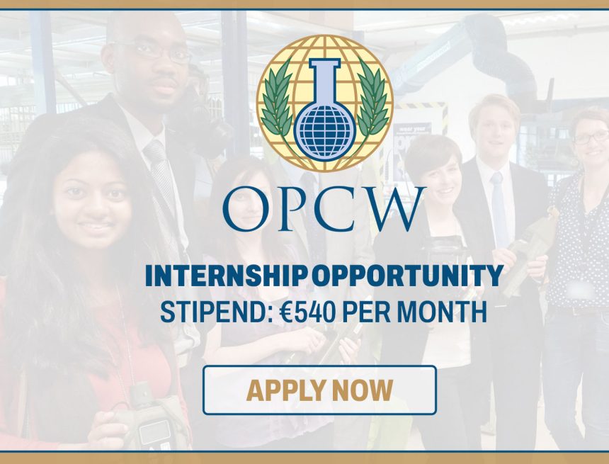 International Science Diplomacy: The OPCW Internship Programme 2026