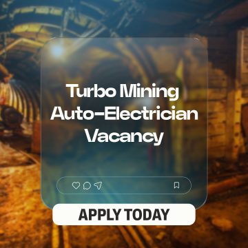 Hwange Mining Careers: Turbomining Auto-Electrician Vacancy