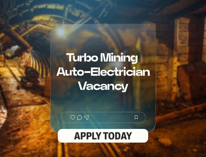 Hwange Mining Careers: Turbomining Auto-Electrician Vacancy