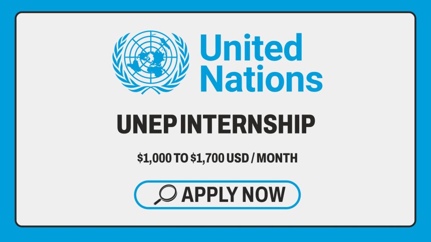 UN Careers: UNEP intern Conference Support & Resource Mobilization Intern UN Careers: UNEP intern Conference Support & Resource Mobilization Intern