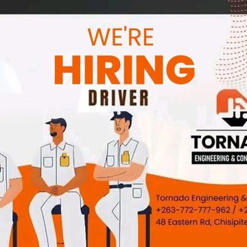 Logistics Careers: Tornado Engineering Driver Vacancy