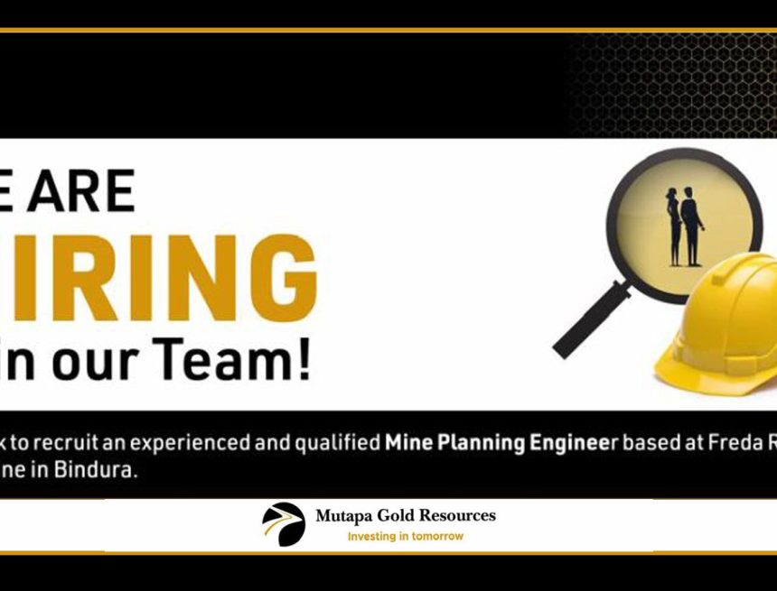 Mining Careers: Freda Rebecca Gold Mine Planning Engineer Vacancy Mining Careers: Freda Rebecca Gold Mine Planning Engineer Vacancy