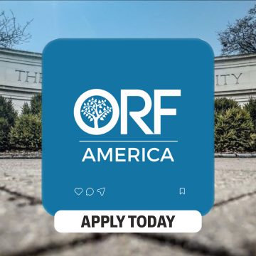 Geopolitical Strategy: ORF America Researcher Technology Policy Vacancy