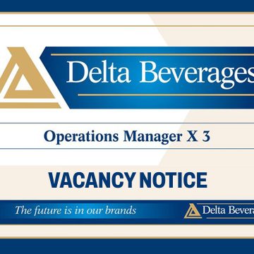 FMCG Careers: Delta Beverages Vacancies - Three Operations Managers wanted