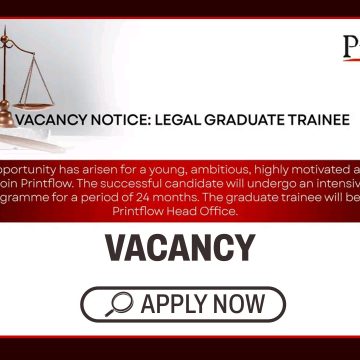 Legal Careers: Printflow Legal Graduate Trainee Vacancy