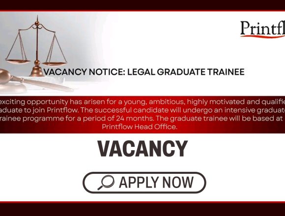Legal Careers: Printflow Legal Graduate Trainee Vacancy
