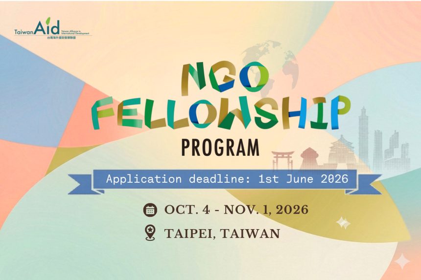International Fellowships: Taiwan AID Fellowship Program 2026