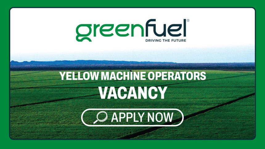 Agriculture & Engineering Careers: Green Fuel Machine Operators Recruitment Agriculture & Engineering Careers: Green Fuel Machine Operators Recruitment
