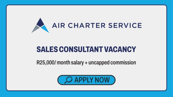 Aviation Careers: Group Air Charter Services Sales Consultant Vacancy