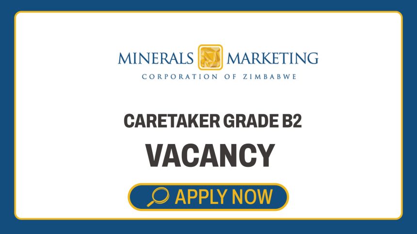 Government & Parastatal Careers: Minerals marketing caretaker Vacancy Government & Parastatal Careers: Minerals marketing caretaker Vacancy