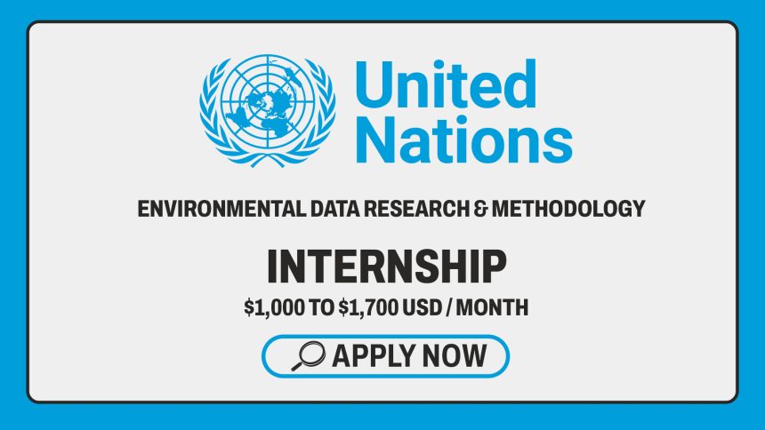 UNEP Careers: UN research and methodology Intern