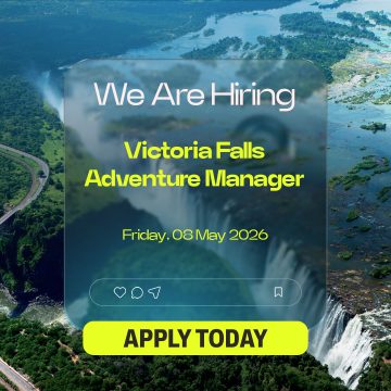 Apply for the Victoria Falls Adventure Manager vacancy. Lead the Thrill