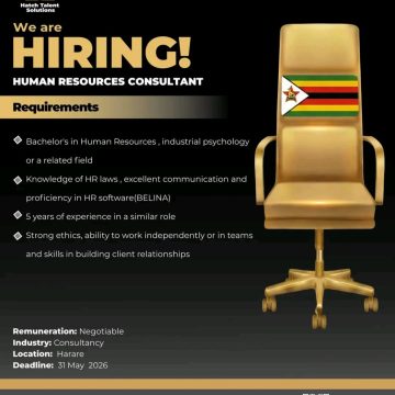 Strategic People Management: Hatch Talent Solutions Vacancy for HR Consultant