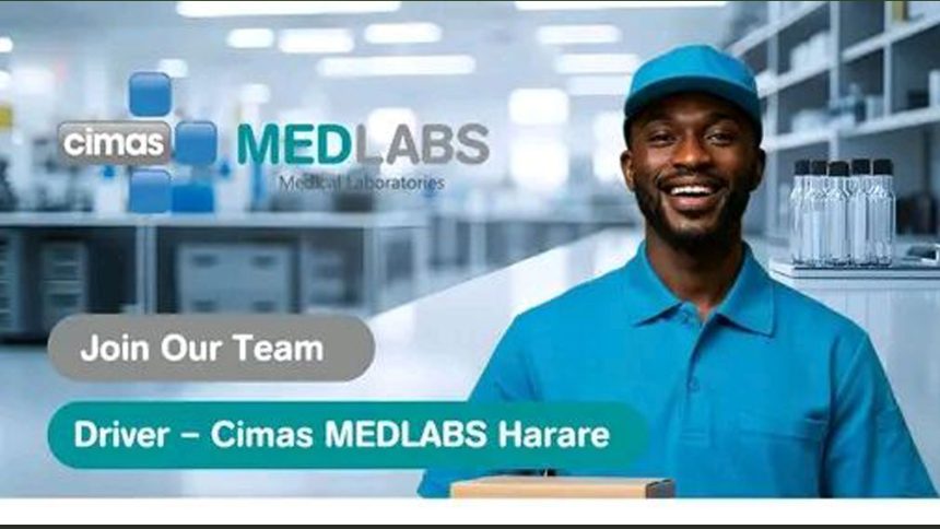 Cimas MEDLABS Driver Vacancy in Harare: Logistics and Healthcare