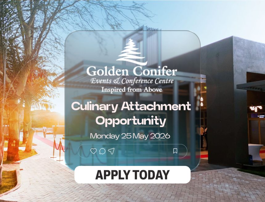 Hospitality Careers: Golden Conifer Culinary Attachment Opportunity 2026 Hospitality Careers: Golden Conifer Culinary Attachment Opportunity 2026