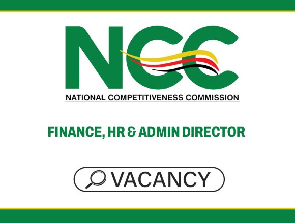 Strategic Leadership: NCC Finance HR & Admin Director Vacancy Strategic Leadership: NCC Finance HR & Admin Director Vacancy