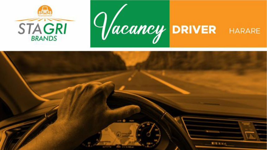 Agriculture Logistics: Stagri Driver Vacancy