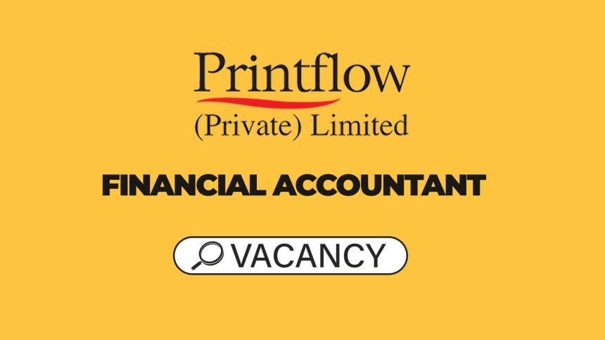 Apply for the Printflow Financial accountant vacancy in Harare Join a leading ICT and printing firm.