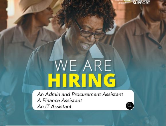 Friendship Bench Zimbabwe Vacancies Open for Admin & Procurement Assistant, Finance Assistant and IT Assistant Roles